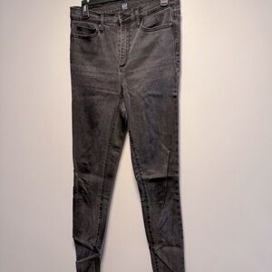 Gap Black 29 Tall True Skinny Jean